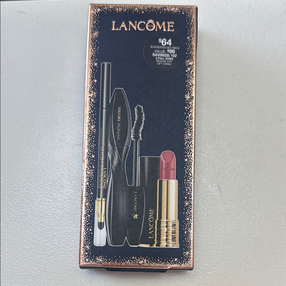 BNIB Lancôme Eyeliner, Mascara and Lippie set